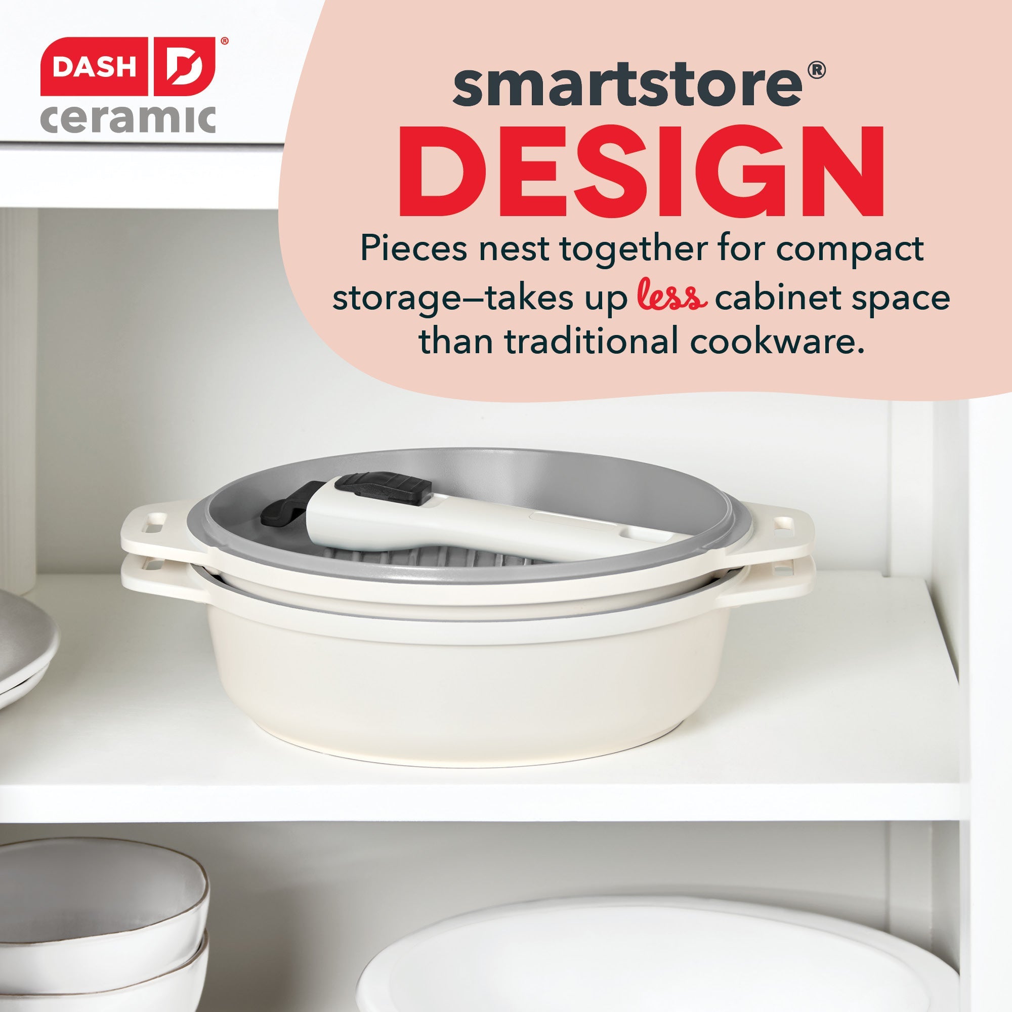 SmartStore™ 5-in-1 Multipurpose Nesting Cookware Set