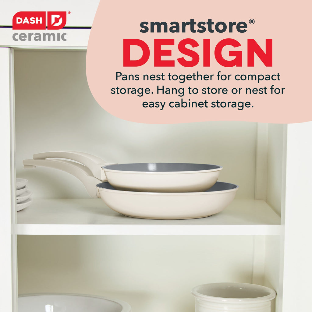 SmartStore™ 8" + 9.5" Nesting Fry Pan Set
