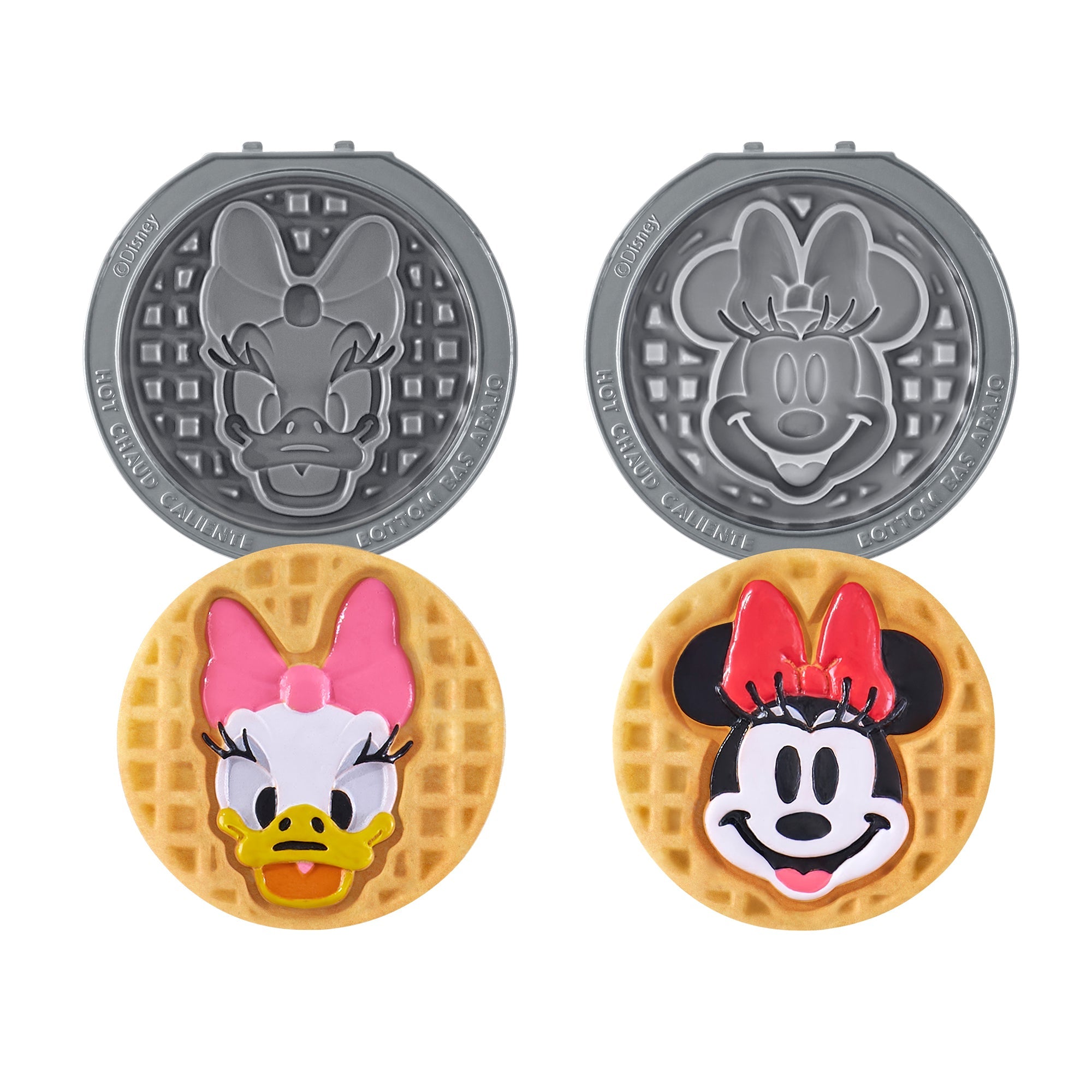 MultiMaker® Mini System: Removable Plate Sets - Minnie Mouse & Daisy Duck