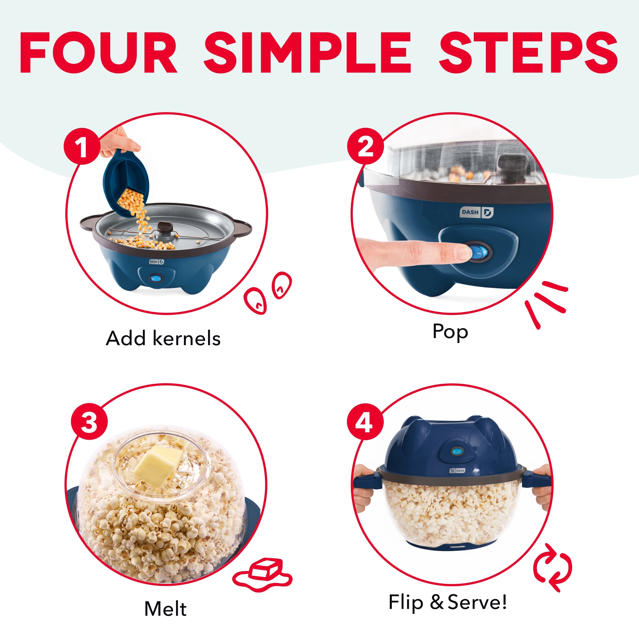 5QT SmartStore® Stirring Popcorn Maker