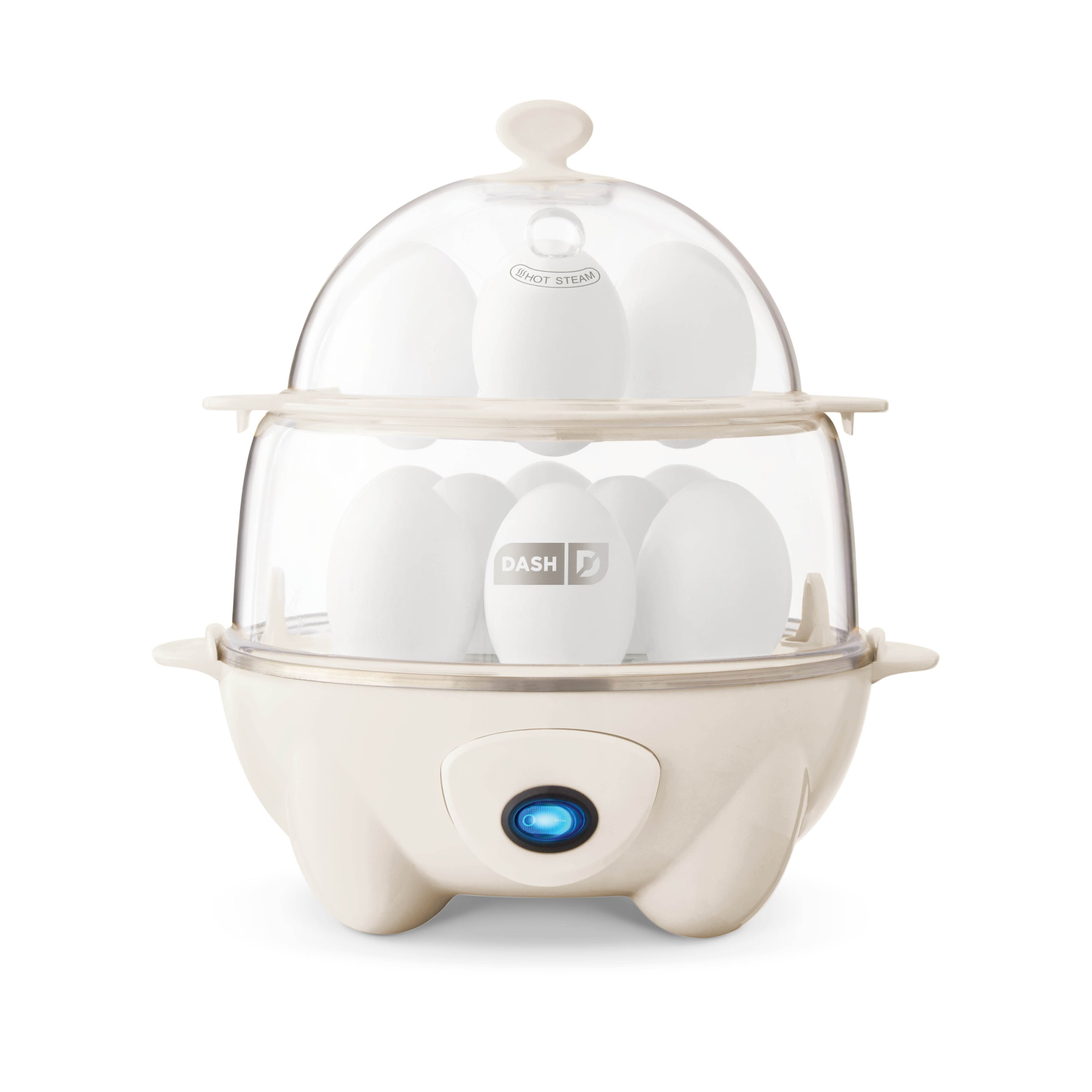 Deluxe Egg Cooker - Cream
