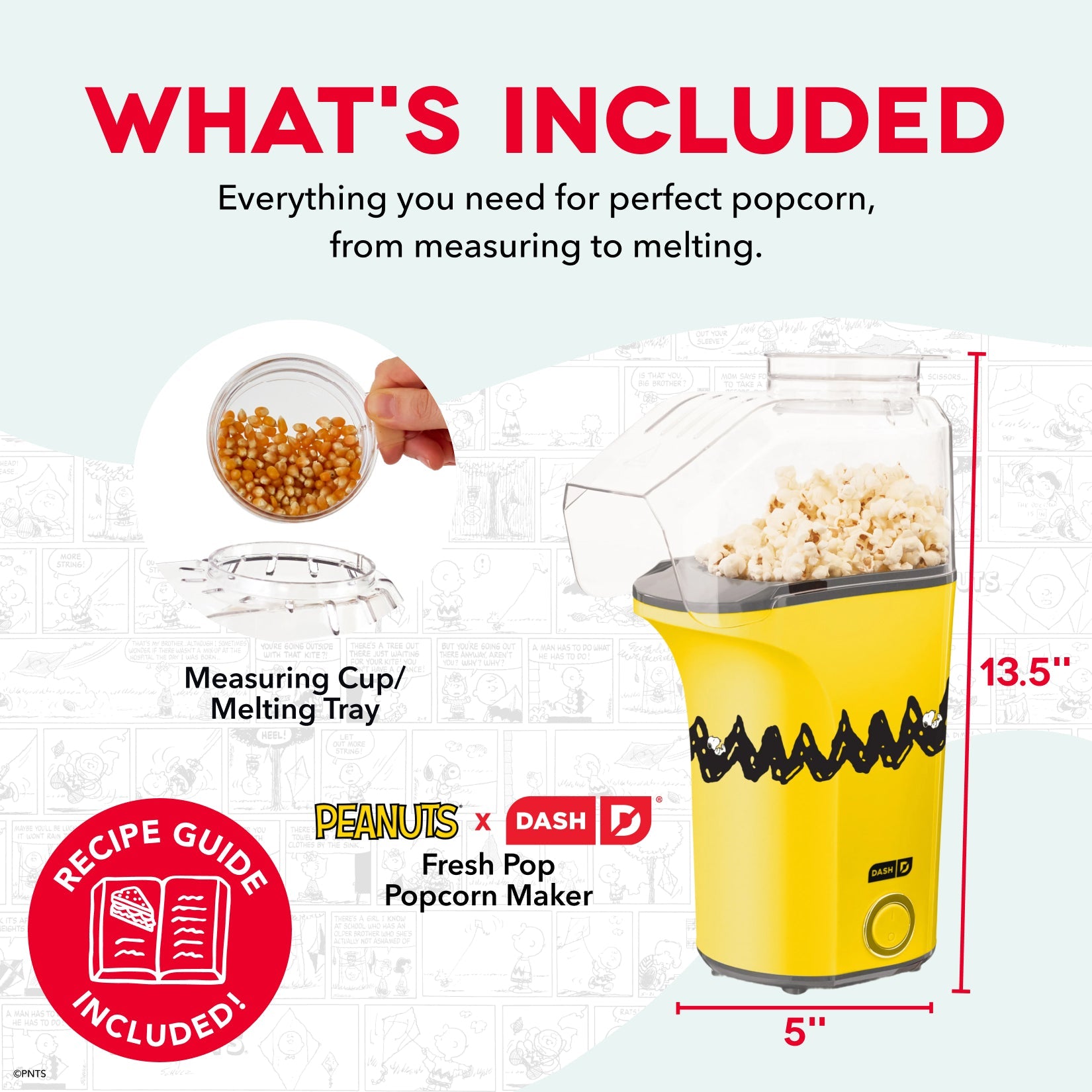 Peanuts® Fresh Pop Popcorn Maker